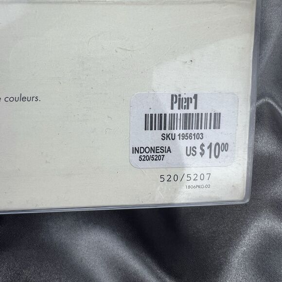 Pier 1 Imports 4Pcs Tamarind Wooden Napkin Rings Brown Tan Handmade‎ Gifts Fall - Picture 7 of 10